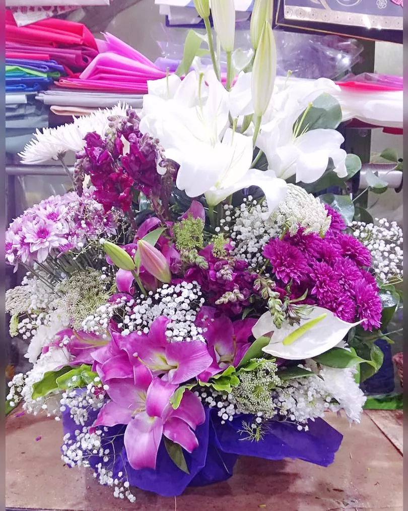 ورد بيت الزهور